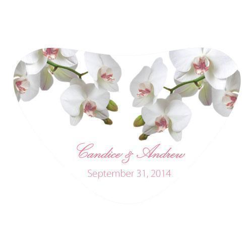 Classic Orchid Heart Container Sticker Plum (Pack of 1)-Wedding Favor Stationery-Pastel Pink-JadeMoghul Inc.