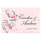 Classic Orchid Large Rectangular Tag Plum (Pack of 1)-Wedding Favor Stationery-Pastel Pink-JadeMoghul Inc.