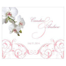 Classic Orchid Rectangular Label Plum (Pack of 1)-Wedding Favor Stationery-Pastel Pink-JadeMoghul Inc.