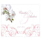 Classic Orchid Rectangular Label Plum (Pack of 1)-Wedding Favor Stationery-Plum-JadeMoghul Inc.