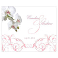 Classic Orchid Rectangular Label Plum (Pack of 1)-Wedding Favor Stationery-Red-JadeMoghul Inc.