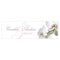 Classic Orchid Small Rectangular Tag Plum (Pack of 1)-Wedding Favor Stationery-Plum-JadeMoghul Inc.