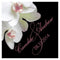 Classic Orchid Square Tag Plum (Pack of 1)-Wedding Favor Stationery-Red-JadeMoghul Inc.