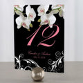 Classic Orchid Table Number Numbers 1-12 Vintage Gold (Pack of 12)-Table Planning Accessories-Plum-1-12-JadeMoghul Inc.