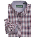 Classic Plaid Shirt / Dress Shirt / Business Formal Shirt-5610-Asian size S-JadeMoghul Inc.