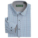 Classic Plaid Shirt / Dress Shirt / Business Formal Shirt-5612-Asian size S-JadeMoghul Inc.