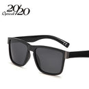 Classic Polarized Sunglasses / Men Black Frame Sun Glasses-C01 Black Smoke-JadeMoghul Inc.