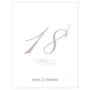 Classic Script Table Numbers Numbers 85-96 (Pack of 12)-Table Planning Accessories-1-12-JadeMoghul Inc.