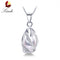 Classic Special Design 8-9mm Natural Pearl Pendant Necklace with 45cm Silver Chain 4 colors Wholesale Casual Jewelry-white pearl-JadeMoghul Inc.