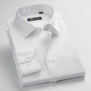 Classic Striped Men Dress Shirt / Long Sleeve Business Formal Shirt-5510-Asian size S-JadeMoghul Inc.