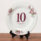 Classic Table Number Diecut Clear Cling Numbers 31-36 Ruby (Pack of 6)-Table Planning Accessories-Berry-JadeMoghul Inc.