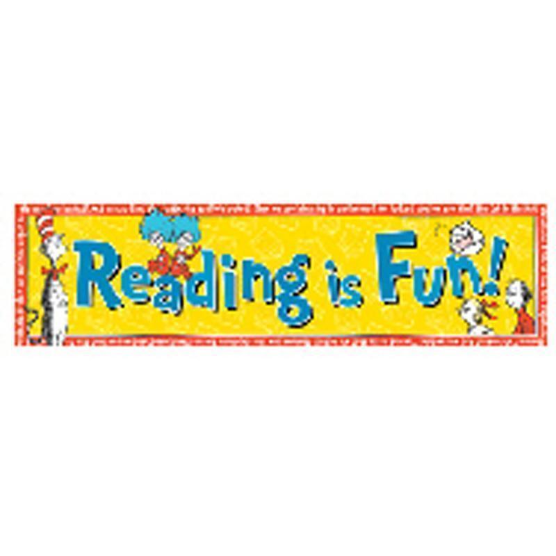 CLASSROOM BANNERS READING IS FUN-Learning Materials-JadeMoghul Inc.