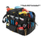 CLC 1535 18" Tool Bag w- Top-Side Plastic Parts Tray [1535]-Tools-JadeMoghul Inc.