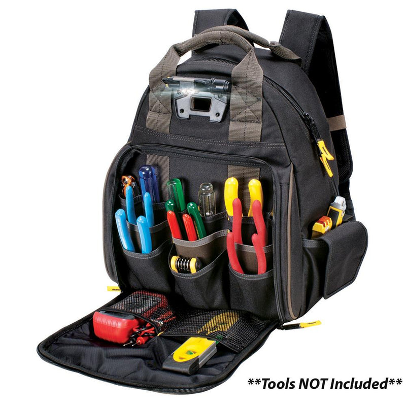 CLC L255 53 Pocket Tech Gear Lighted Backpack [L255]-Tools-JadeMoghul Inc.