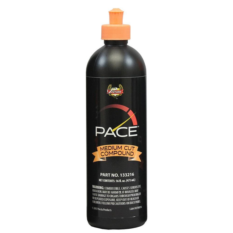 Cleaning Presta PACE Medium Cut Compound - 16oz - *Case of 6* [133216CASE] Presta