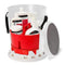 Cleaning Shurhold 5 Gallon White Bucket Kit - Includes Bucket, Caddy, Grate Seat, Buff Magic, Pro Polish Brite Wash, SMC  Serious Shine [2465] Shurhold