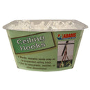 CLEAR PLASTIC CEILING HOOK-Supplies-JadeMoghul Inc.