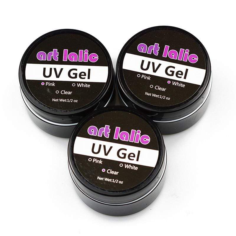 Clear Transparent UV Gel Nail Art Tip Glue Extension