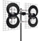 ClearStream(TM) 4 Quad-Loop UHF Outdoor Antenna with 20" Mount-Antennas & Accessories-JadeMoghul Inc.