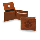 Thin Wallet Clemson University Embossed Billfold