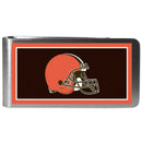 Cleveland Browns Steel Logo Money Clips-Wallets & Checkbook Covers-JadeMoghul Inc.