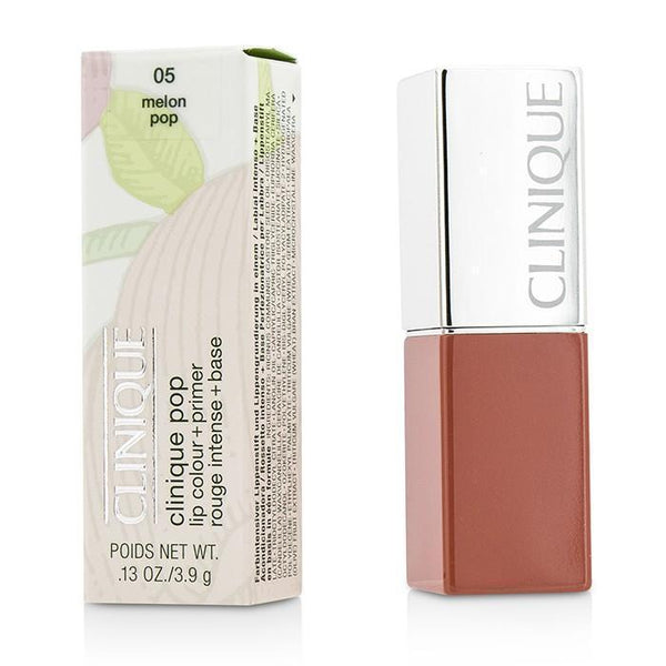 Clinique Pop Lip Colour + Primer - # 05 Melon Pop - 3.9g-0.13oz-Make Up-JadeMoghul Inc.