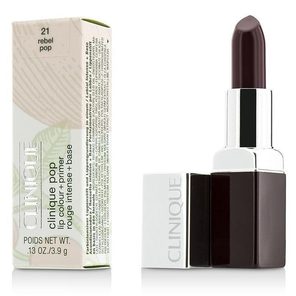 Clinique Pop Lip Colour + Primer - # 21 Rebel Pop - 3.9g-0.13oz-Make Up-JadeMoghul Inc.