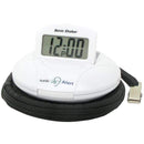 Clocks & Radios Sonic Shaker(TM) Travel Alarm Clock (White) Petra Industries