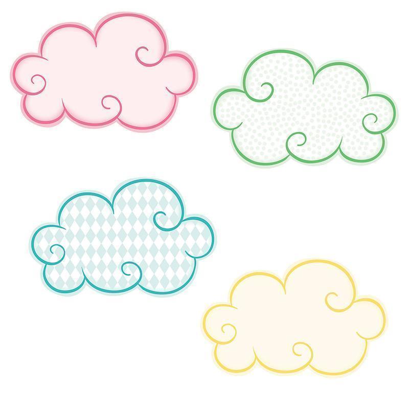 CLOUDS MINI CUTOUT GR PK-5-Learning Materials-JadeMoghul Inc.