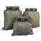 Coated silicone fabric pressure waterproof dry bag Storage Pouch Rafting Canoeing Boating dry bag 1.5/2.5/3.5/4.5/6 L-China-3pcs army green-JadeMoghul Inc.
