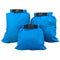 Coated silicone fabric pressure waterproof dry bag Storage Pouch Rafting Canoeing Boating dry bag 1.5/2.5/3.5/4.5/6 L-China-3pcs blue-JadeMoghul Inc.