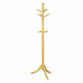 Coatracks and Umbrella Stands Prismo Transitional Style Coatrack, Yellow Benzara