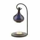 Cheap Home Decor Cobalt Blue Tear Drop Oil Warmer