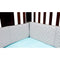 Cocoa Mint Crib Bumpers-CC MINT-JadeMoghul Inc.