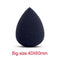 Cocute 1pc Makeup Foundation Sponge Makeup Cosmetic puff Flawless Powder Smooth Beauty Cosmetic make up sponge beauty tools-Large Black-JadeMoghul Inc.