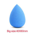 Cocute 1pc Makeup Foundation Sponge Makeup Cosmetic puff Flawless Powder Smooth Beauty Cosmetic make up sponge beauty tools-Large Blue-JadeMoghul Inc.