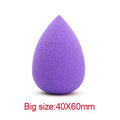 Cocute 1pc Makeup Foundation Sponge Makeup Cosmetic puff Flawless Powder Smooth Beauty Cosmetic make up sponge beauty tools-Large Purple-JadeMoghul Inc.