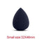 Cocute 1pc Makeup Foundation Sponge Makeup Cosmetic puff Flawless Powder Smooth Beauty Cosmetic make up sponge beauty tools-Small Black-JadeMoghul Inc.