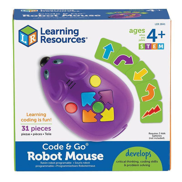 CODE & GO ROBOT MOUSE-Learning Materials-JadeMoghul Inc.