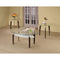 Coffee Table Sets Sturdy 3-Piece Contemporary occasional table set Benzara