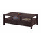 Coffee Tables Simply Sophisticated Coffee Table With Spacious Storage, Brown Benzara