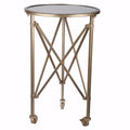 Coffee Tables Stunningly Trimmed Tennyson Side Table Benzara
