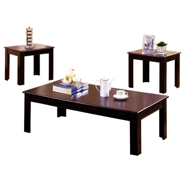 Town Square I Contemporary 3 PC Coffee Table Set
