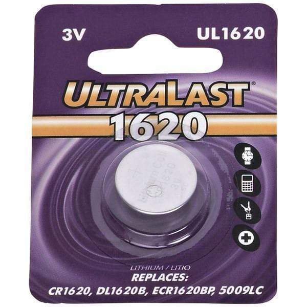 UL1620 CR1620 Lithium Coin Cell Battery
