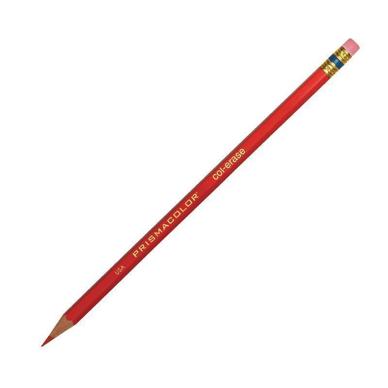 COL ERASE PENCIL RED 1 EACH-Supplies-JadeMoghul Inc.