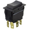 Cole Hersee Sealed Rocker Switch Non-Illuminated DPDT On-Off-On 6 Blade [58027-07-BP]-Switches & Accessories-JadeMoghul Inc.