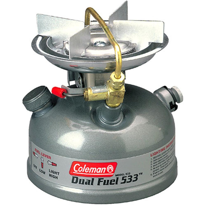 Coleman Sportster II Dual Duel 1-Burner Stove [3000003654]-Camping-JadeMoghul Inc.