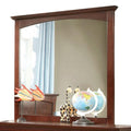 Colin Transitional Mirror, Cherry-Makeup Mirrors-Cherry-Wood Glass-JadeMoghul Inc.