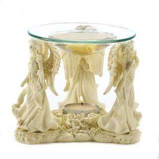 Collectibles Decoration Ideas Angelic Trio Oil Warmer Koehler