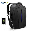College & School Bag/ Waterproof Backpack / Laptop Backpack-Black and Blue USB-China-JadeMoghul Inc.